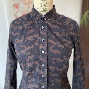 3For$20/van Laack - Alexi Camo Cotton Shirt - Made in Germany